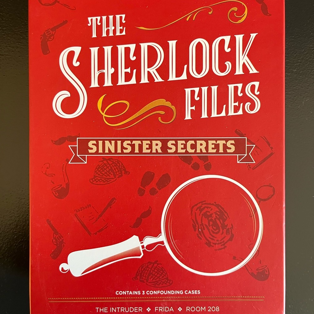 The Sherlock Files: Sinister Secrets Board Game
